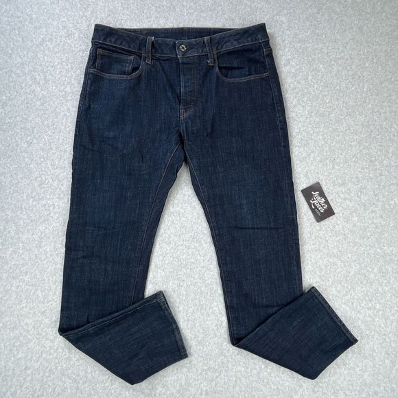 G-Star Other - G Star Raw 3301 Deconstructed Slim Jeans Mens 34 x 32 (34 x 31) Dark Denim